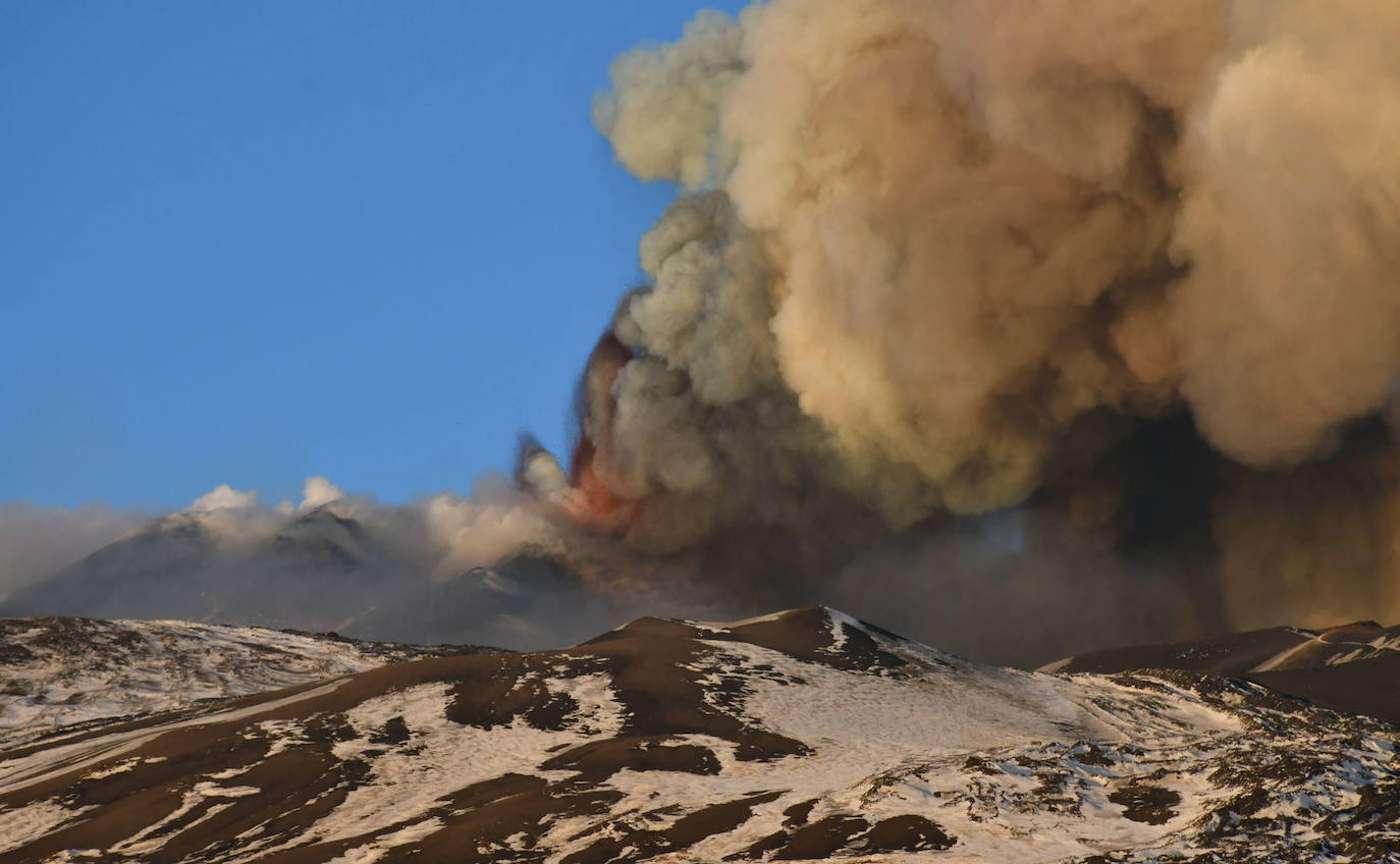 Fotos El volc n Etna vuelve a rugir El Correo